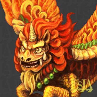 財運を呼ぶ神獣 ヒキュウ 豼貅 中国のモンスターイラスト 七海ルシアのおえかきサイト