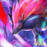 ゾロアーク ポケモンイラスト ワンドロチャレンジ033 七海ルシアのモンスターイラスト格納庫