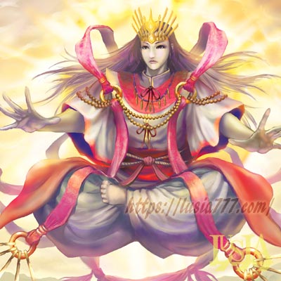 大地の創造神 カミムスビ 日本神話のイラスト 日本の神様 七海ルシアのモンスターイラスト格納庫