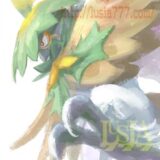 ゾロアーク ポケモンイラスト ワンドロチャレンジ033 七海ルシアのモンスターイラスト格納庫