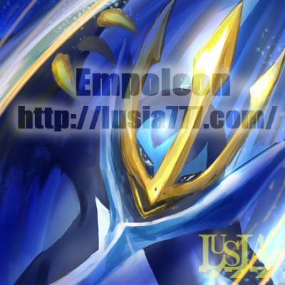 エンペルト ポケモンイラスト ファンアート Empoleon 01 七海ルシアのモンスターイラスト格納庫