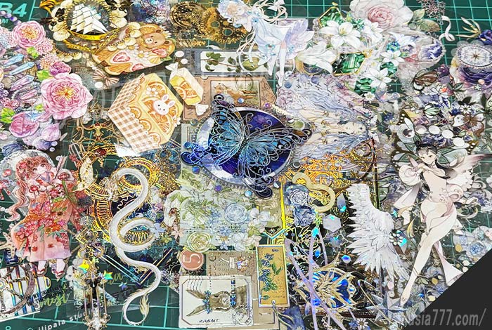 海外のマスキングテープは様々な絵柄で展開されていて、かっこいいのやかわいいのが沢山あります。