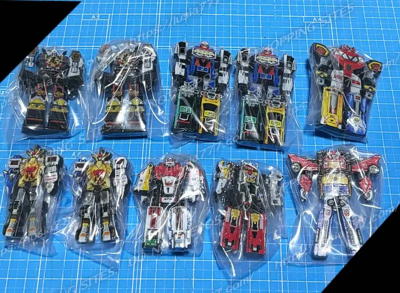 戦隊ロボチャーム、1箱を開けたラインナップ（2箱目）