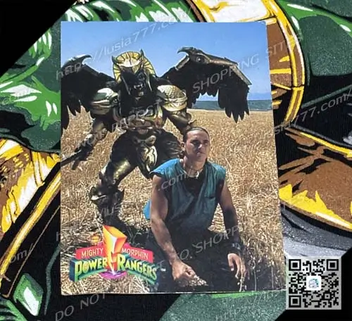 パワーレンジャーに登場するグリフォーザー(Goldar)のカード。/ A card featuring Goldar from *Power Rangers*.