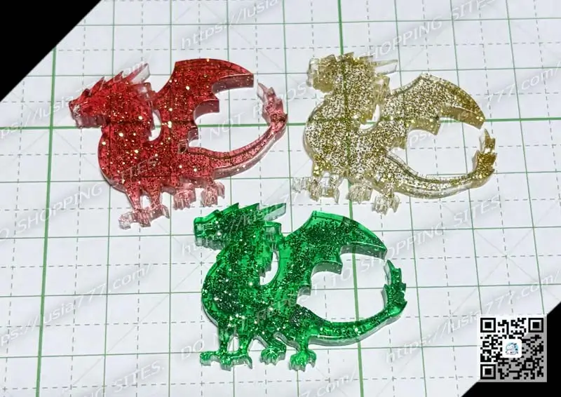 レッドドラゴン、ゴールドドラゴン、グリーンドラゴンが出来ました。